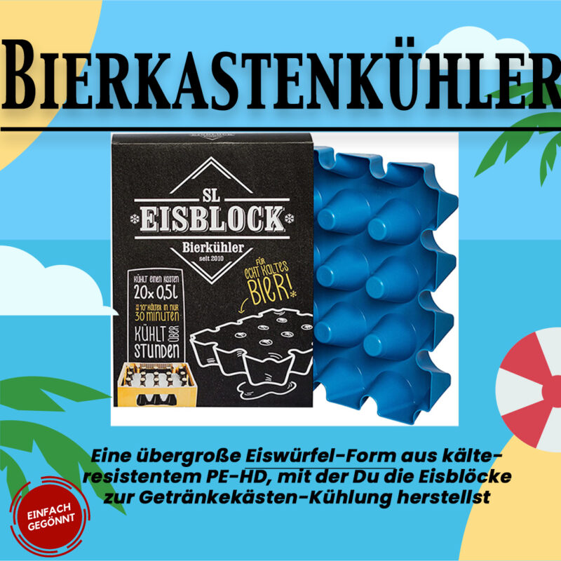 Bierkastenkühler - der perfekte Weg um Bier immer kalt zu halten