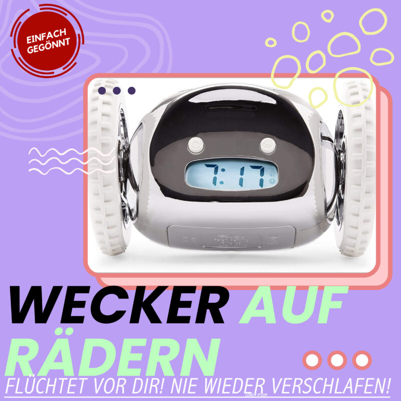 Wecker ohne Snooze - der Weg um endlich aufzustehen