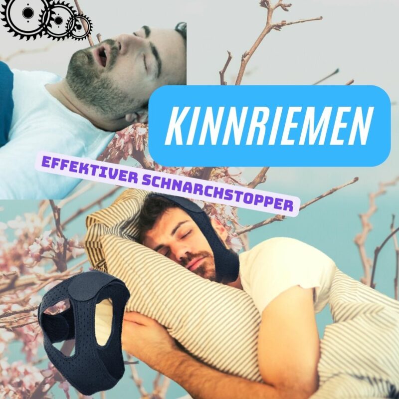 Kinnriemen effektiv gegen Schnarchen
