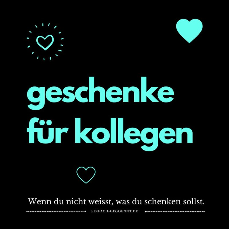 Bild von verschiedenen Geschenken und Geschenkideen für Kollegen